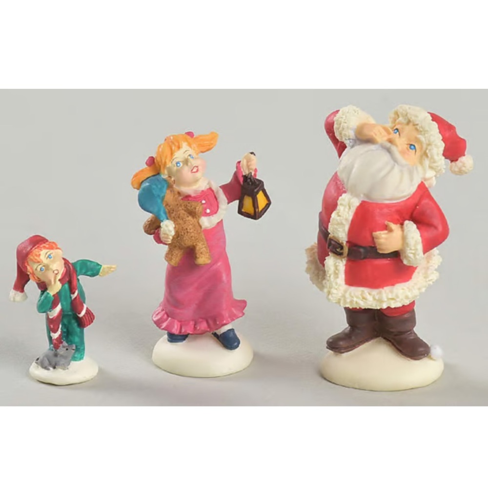 Department 56 Santa’s Midnight Visit ‘Twas The Night Before Christmas #78107 Box